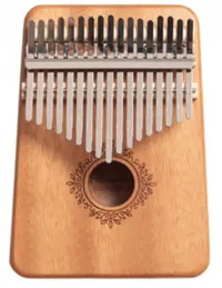 Kalimba 101 Instrument muzical BEJ din lemn 17 note - 1