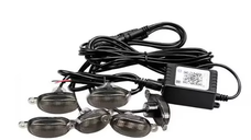 Kit 6 Lumini Ambientale Auto RGB pentru Grila cu Control prin Aplicatie