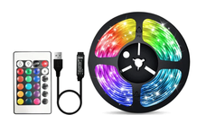 Kit Banda Led RGB Pentru Tv cu conectare USB lungime 2M telecomanda inclusa