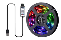 Kit Banda RGB LED TV modulara 4 prinderi cu Bluetooth 021AB - 1