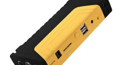 Kit baterie pentru pornirea masinii si incarcarea telefonului USB cu 4 adaptoare