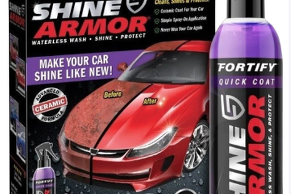 Kit Ceara Lichida Ceramica Efect Hidrofob 236ml SHINE ARMOR