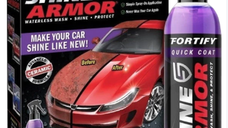 Kit Ceara Lichida Ceramica Efect Hidrofob 236ml SHINE ARMOR