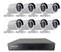 Kit de supraveghere JORTAN cu 8 camere CCTV AHD 1080P - 1