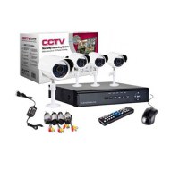 Kit de Supraveghere Kit video AHD CCTV DVR 4 camere EXTERIOR - 1