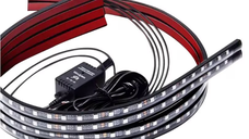 Kit lumina ambientala auto 120X150 cm pentru exterior sub masina RGB