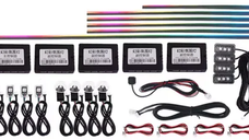 Kit Lumini Ambientale Auto Acrilic 18 in 1 RGB APP Control