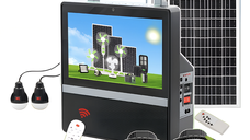 Kit panou solar cu TV GD 8088 putere 200W multifunctional