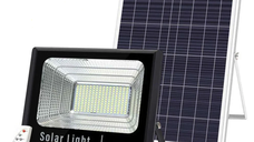Kit Proiector Led cu panou solar 200W si telecomanda 571 LED