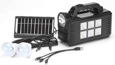 Kit solar GD 8077 cu lampa multifunctionala HA