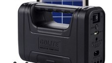 Kit solar GD-Lite 8017 este dotat cu dispozitive USB cu 3 becuri si leduri