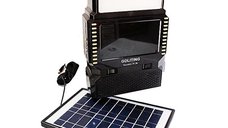 Kit Solar GD8086 Antena TV Radio FM USB MP3  si 3 becuri