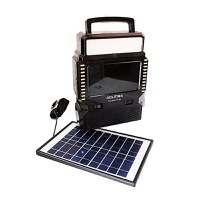 Kit Solar GD8086 Antena TV Radio FM USB MP3  si 3 becuri - 1