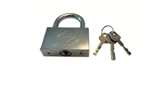 Lacat din otel  70 mm 3 chei