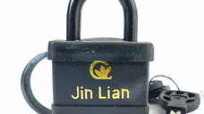 Lacat Jinlian cu protectie din plastic, 50 inch