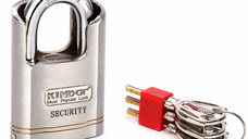 Lacat Metalic Securitate cu Chei Multiple - Rezistent pentru Uz Zilnic
