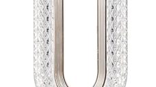 Lampa ambientala cristal LED forma ovala portabila 3 moduri de iluminare