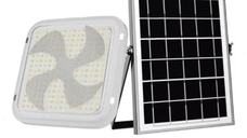 Lampa Aplica Solara LED 100W Alb cu Telecomanda