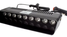 Lampa auto de avertizare stroboscopica semnalizare de urgenta s3 rosu/albastru