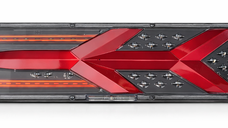 Lampa auto LED Spate universala cu sageti 46cm pentru remorca camion si trailer Functii Semnalizare dinamica Pozitie STOP