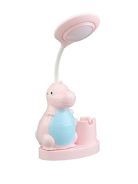 Lampa de birou RD C137 LED USB forma dinozaur cu suport creioane si ascutitoare - 1