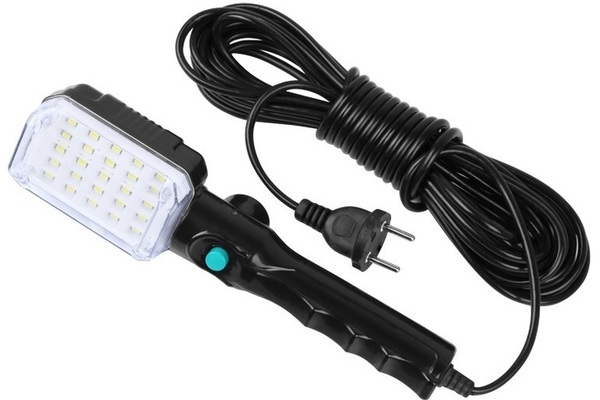 Lampa de lucru 220V cu LED carlig si magnet lungime cablu 10m