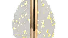 Lampa decorativa in forma de BRAD LED 3 culori Touch dimabil Reincarcabila USB Baza aurie eleganta