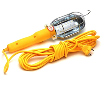 Lampa GALBENA portabila de lucru cu LED cablu 10m 220V - 1