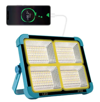 Lampa LED Solara reincarcabila portabila si impermeabila cu Panou detasabil - 1