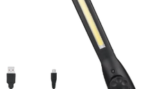 Lampa lucru RT55 slim Intensitate reglabila baza Magnetica incarcare usb Inspectie Auto