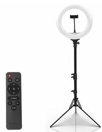 Lampa Ring Light 13 inch 3200k-5600k cu telecomanda Andowl Q L201 - 1