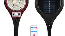Lampa solara 8023C cu telecomanda 107 LED 20W