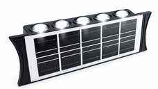 Lampa solara bidirectionala cu lumina SUS si JOS 10 LED