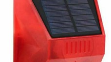 Lampa solara cu alarma pentru protectie si senzor de miscare telecomanda Q L911C