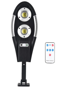 Lampa solara cu senzor de miscare pentru exterior de 100W si telecomanda XBJ100W - 1