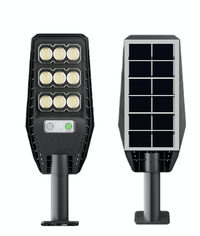 Lampa solara cu telecomanda Jortan 300W COB de 1500MA cu 9 casete - 1