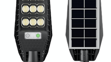 Lampa solara cu telecomanda Jortan 300W COB de 1500MA cu 9 casete