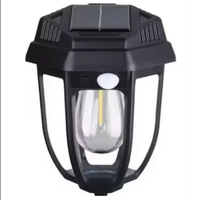 Lampa solara de gradina tip felinar cu tarus CL D68 - 1
