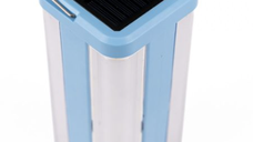 Lampa solara LED ML 1664 iluminare 360 IP65 cu 4 surse lumina alba