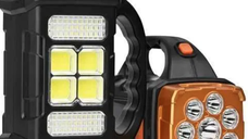 Lampa solara multifunctionala HB-1678 putere 38W