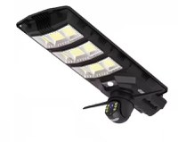 Lampa solara stradala 300W cu camera de supraveghere integrata si telecomanda negru - 1