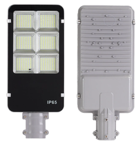 Lampa solara stradala 300W NEGRU IP65 456 LED - 1