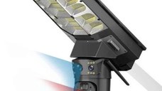 Lampa solara stradala cu camera de supraveghere SIM 4G Microfon + Difuzor incorporat