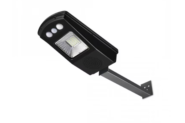 Lampa solara stradala cu difuzor bluetooth si telecomanda Solar Music CL-180 Negru