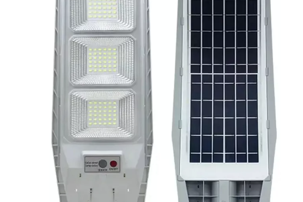 Lampa solara stradala cu senzor de miscare telecomanda 100W cu 3 casete Model JG 803