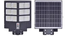 Lampa Solara Stradala Dubla 480 LED 600W 12 CASETE