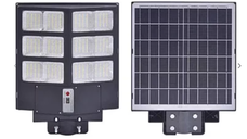 Lampa Solara Stradala Dubla 480 LED 600W 12 CASETE