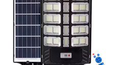 Lampa solara stradala LED 1000W cu 15 casete senzor miscare telecomanda IP67 YH25
