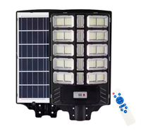 Lampa solara stradala LED 1000W cu 15 casete senzor miscare telecomanda IP67 YH25 - 1