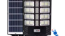 Lampa solara stradala LED 1000W cu 15 casete senzor miscare telecomanda IP67 YH25